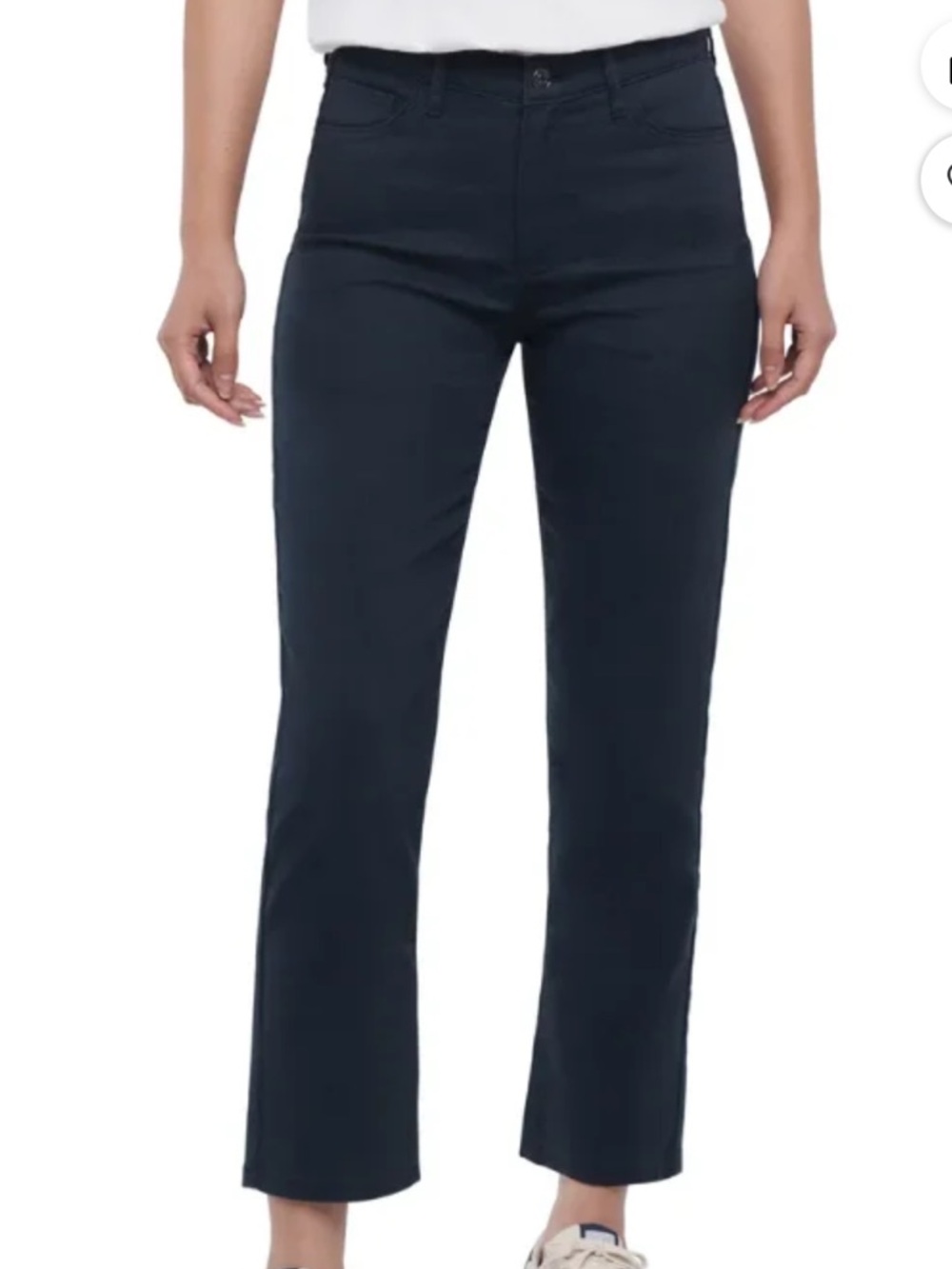 NWT Women’s Express Straight Ankle High Rise Pants - Navy